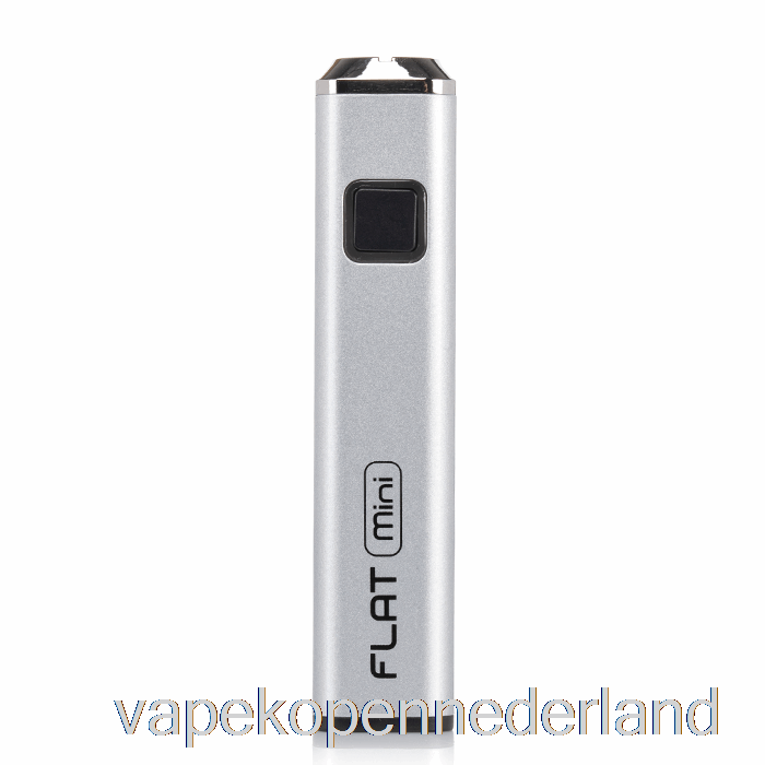Elektronische Sigaret Vape Yocan Flat Mini 400mah Batterij Zilver
